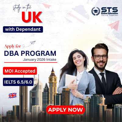 Study Doctor of Business Administration (DBA) in the UK - dependant allowed!